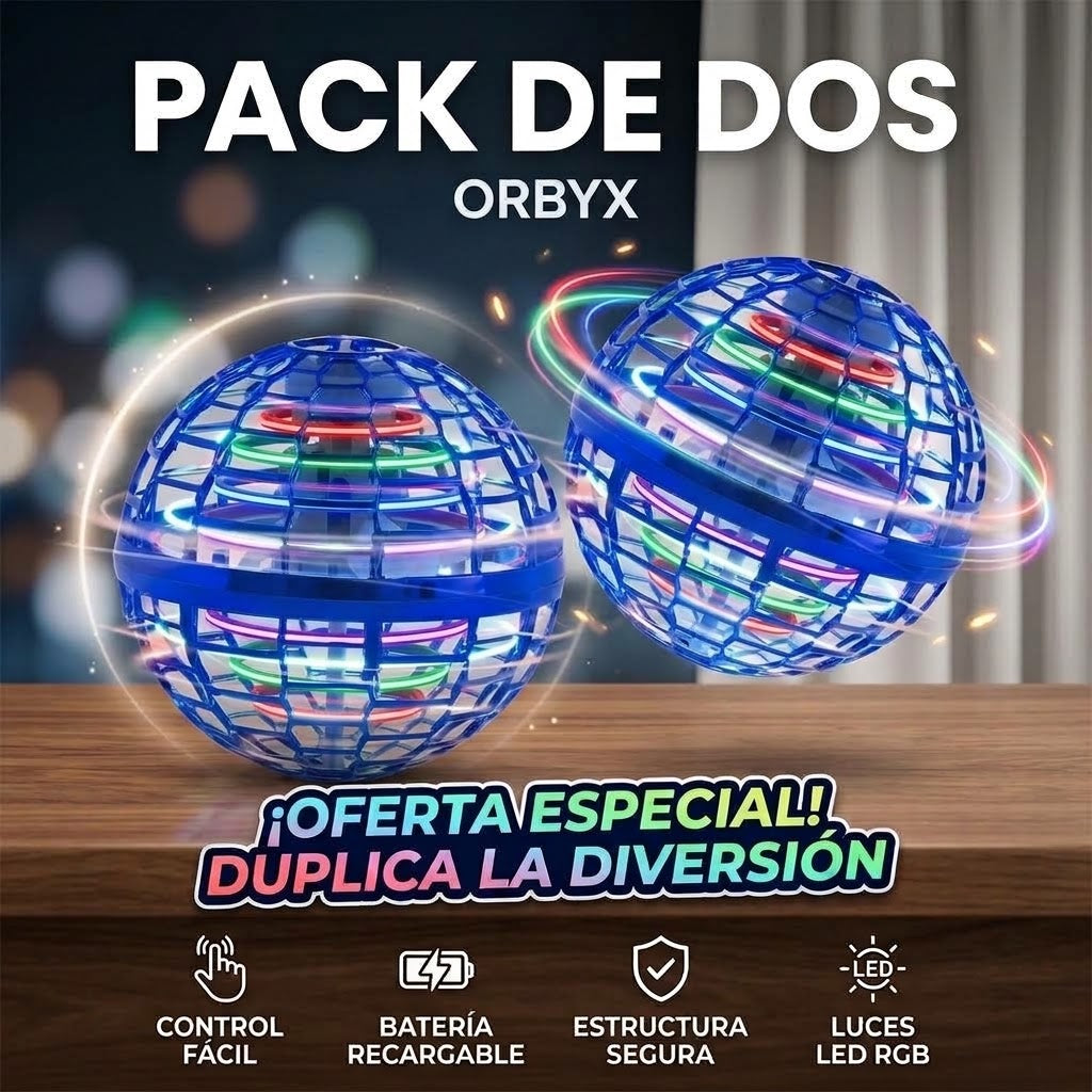 Pack de dos esferas voladoras ORBYX